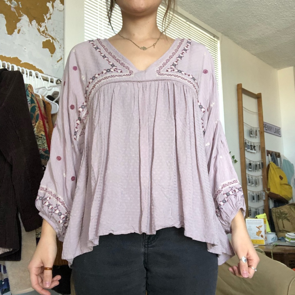 Light Purple Hippie shirt